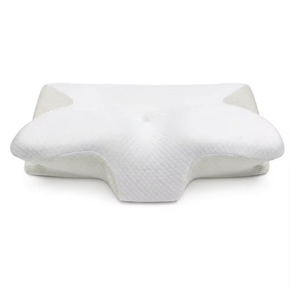 Ergonomic Memory Foam Neck Support Pillow - Modern Butterfly Design with Custom Logo Options for Wholesale Bulk OEM