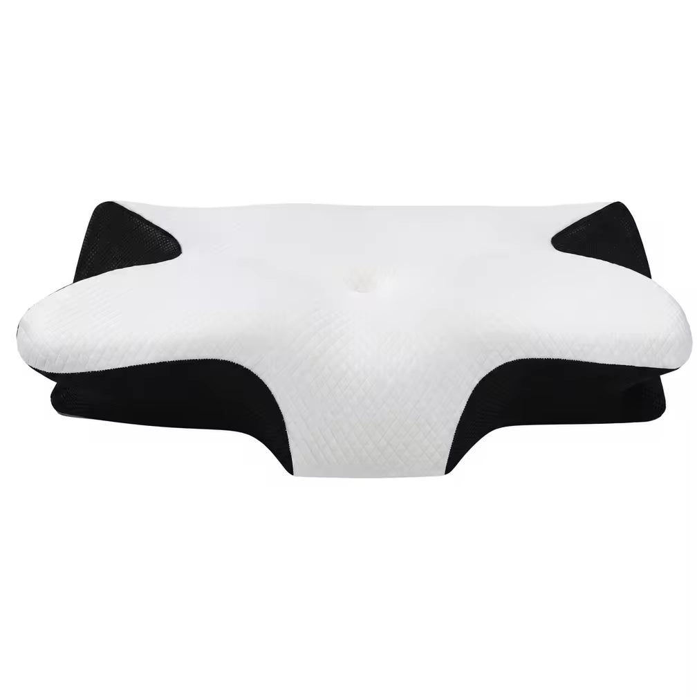 Ergonomic Memory Foam Neck Support Pillow - Modern Butterfly Design with Custom Logo Options for Wholesale Bulk OEM
