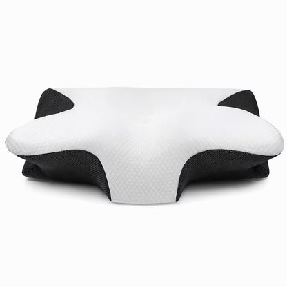 Ergonomic Memory Foam Neck Support Pillow - Modern Butterfly Design with Custom Logo Options for Wholesale Bulk OEM