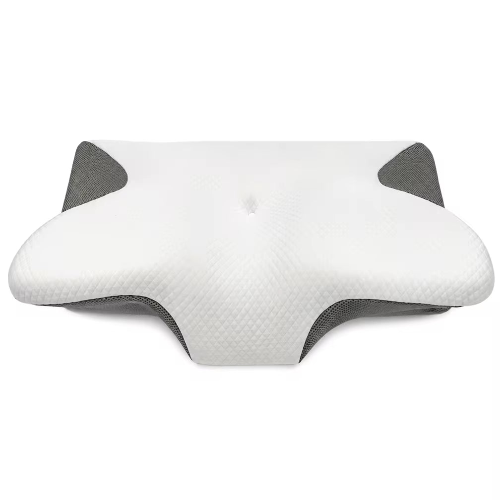 Ergonomic Memory Foam Neck Support Pillow - Modern Butterfly Design with Custom Logo Options for Wholesale Bulk OEM
