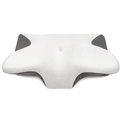 Ergonomic Memory Foam Neck Support Pillow - Modern Butterfly Design with Custom Logo Options for Wholesale Bulk OEM